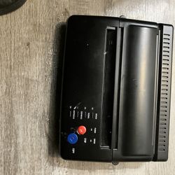 Motor Genic Black Tattoo Transfer Copier Printer Machine Thermal Stencil Paper Maker