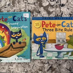 Pet the cat hardback books