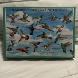Hummingbirds 1000 Piece Puzzle