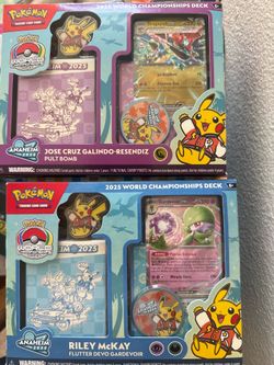 Pokemon 2025 World Champions Deck