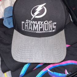 Tampa Bay Lightning Stanley Cup Champions Fitted Hat