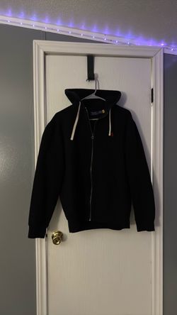 Polo Ralph Lauren Black Zip-Up Hoodie