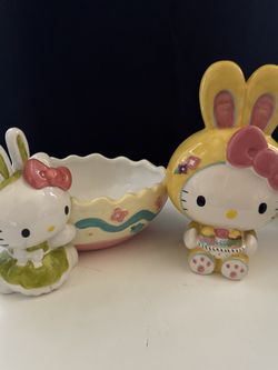 Hello Kitty Ceramics Selling Both Together