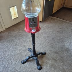 Red Gumball Machine
