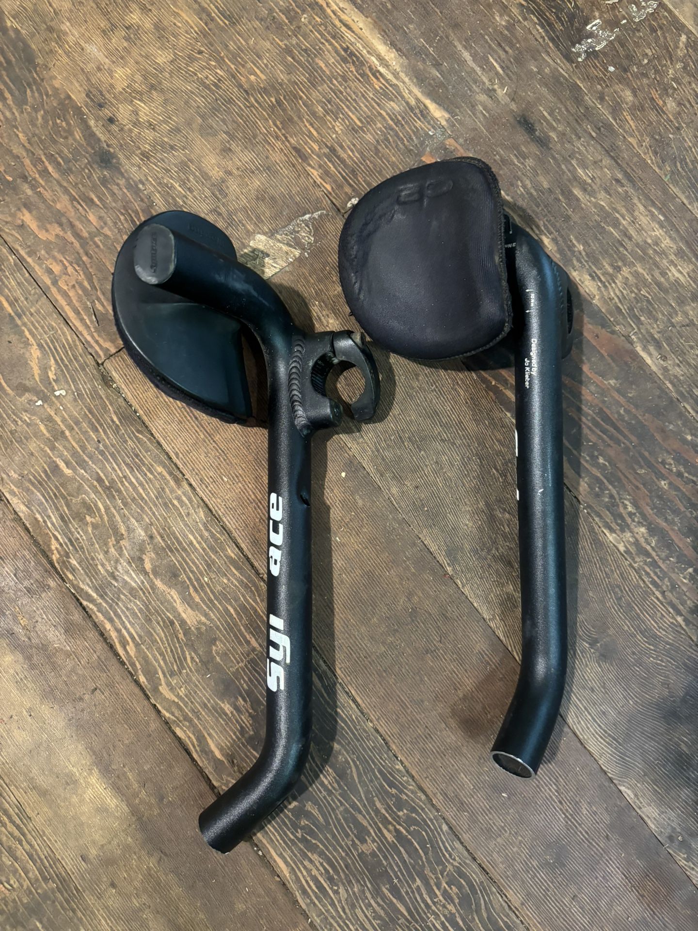 Syntace Tri Aero Bars, Road Bike Triathlon tt Handlebar Extension Grips