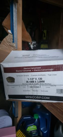 Roofing wire coil.