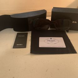 Prada PR17WS 1AB5S049 Women's Sunglasses 49 mm Black / Dark Grey Lens