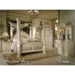Michael Amini Monte Carlo Snow Bedroom Set