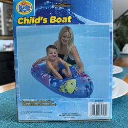 Child’s Pool Boat 