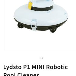 Lydsto P1 Mini Pro Robotic Pool Cleaner Front/Rear Scraper 60 Mins Ext Work Time New In Box