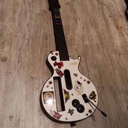 Nintendo Wii Guitar Hero Gibson Les Paul Wireless Red Octane 95125.805 White