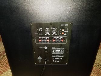 Dayton sub best sale 1500