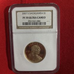 2007 S Sacagawea 1$ coin