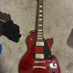Epiphone Les Paul Studio Electric Guitar Wine Red