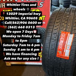 SET OF NEW TIRES, 295/35R24 FULLRUN, INCLUDING MOUNTING AND BALANCING. ASK ME FOR ANY SIZE OR BRAND,  LLANTAS NUEVAS