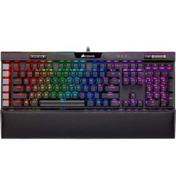 Corsair K95 RGB Platinum XT Mechanical USB Gaming Keyboard, Backlit RGB LED, Cherry MX RGB Brown, Black

