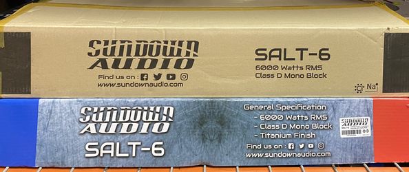 SUNDOWN SALT 6K AMPLIFIER