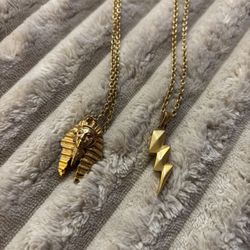 18k Gold Pendant Chains and 14k Gold Chain
