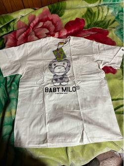 White and gray Baby Milo BaPe Colab