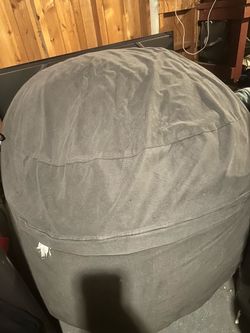 Oversized Grey Bean bag chair