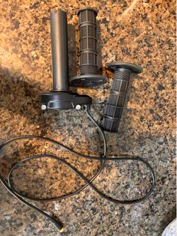 Surron style throttle with grips