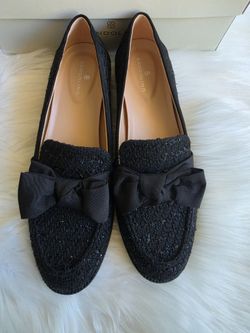 Bandolino Lindio Women's Shoes Black Boucle: 9 M, Textile
