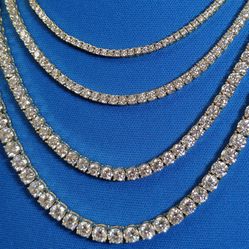 Tennis Chain And Bracelet -2mm,3mm,4mm,5MM