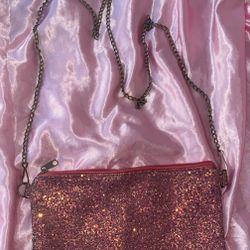 Glitter Pink Bag 