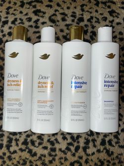4🔥dove bundle 2 shampoo & 2 conditioners all 4 for $16 firm on price