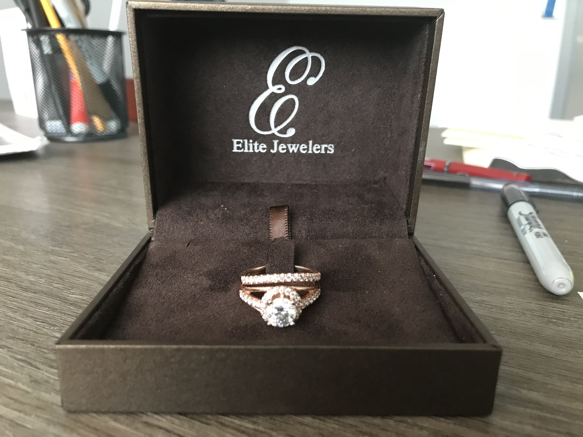 Diamond Engagement Set