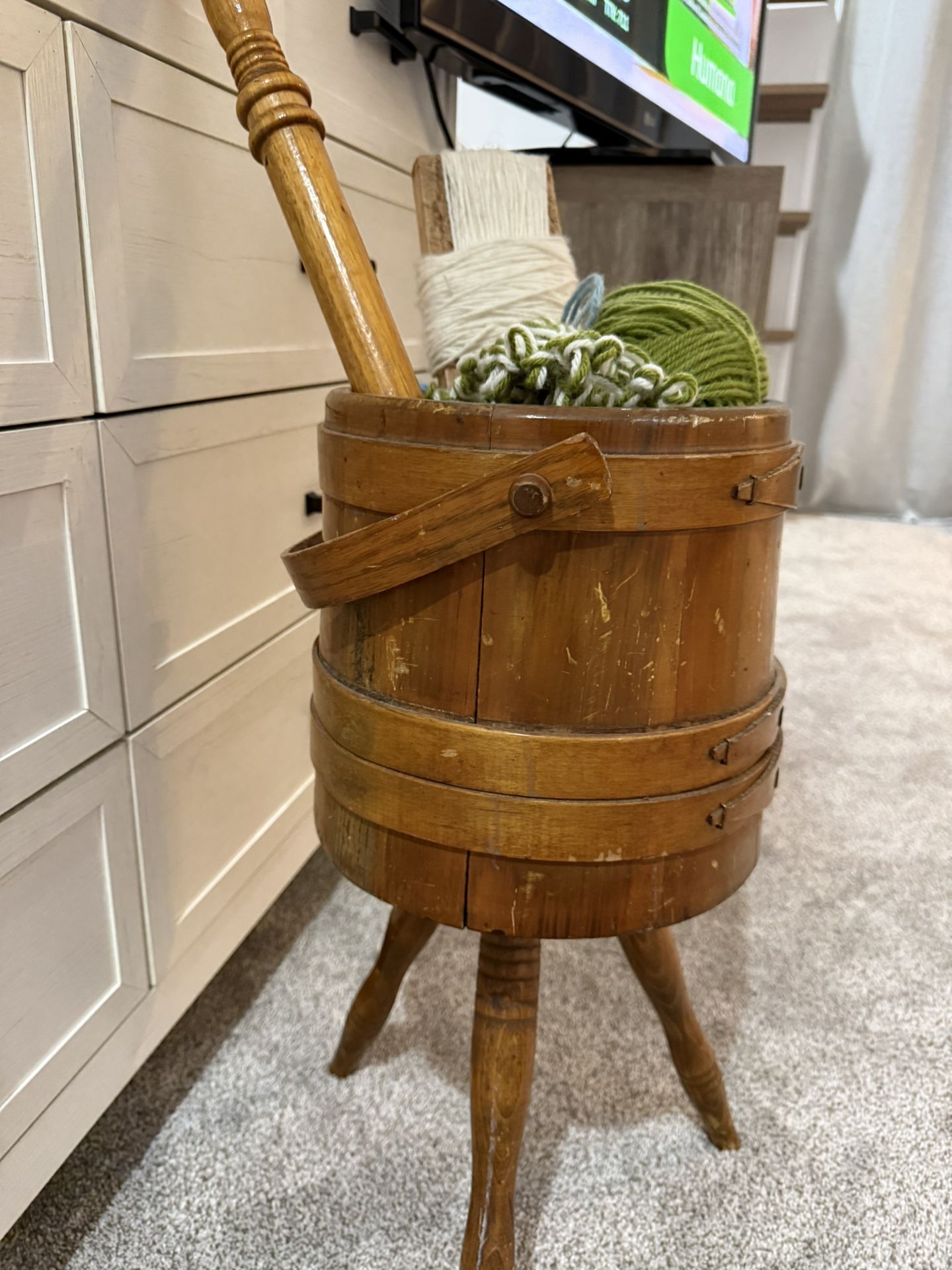 Vintage Sewing Stand