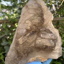 Smokey Elestial Quartz - 4.9 Lbs | Brazil