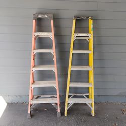 Ladders for sale $60ea