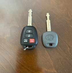 2014 Toyota Camry OEM Key Fob plus spare key