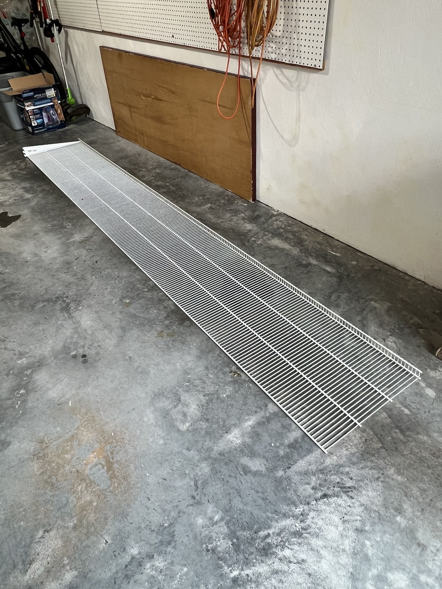 Pantry Shelf - Closet Made Close Mesh Ventilated and Brackets
