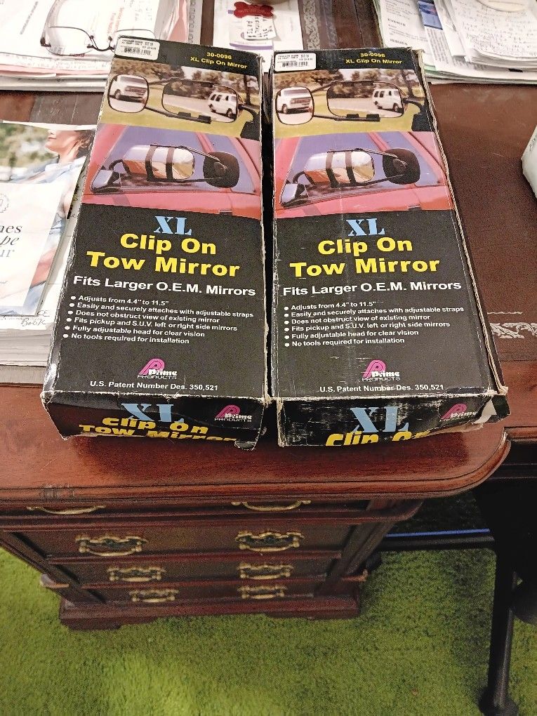 Clip On TOW Mirrows