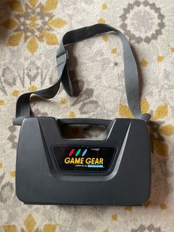 Sega game gear storage carrying case