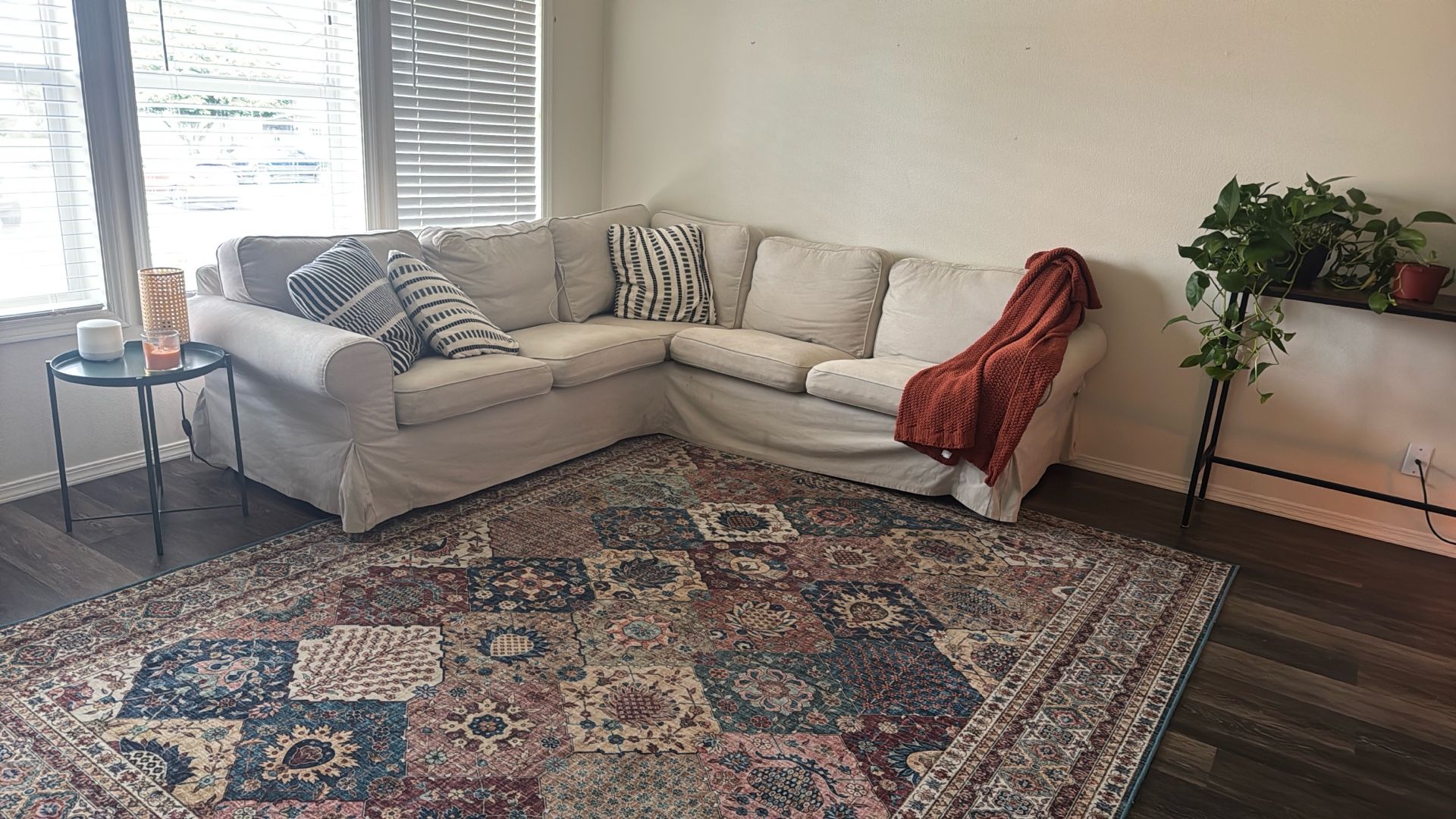 Well Worn Sectional Couch