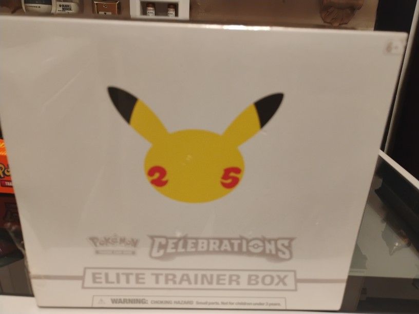 Unopened Pokemon Celebration Elite Trainer Boxes 110 Each