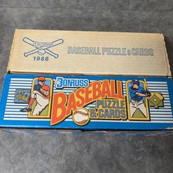 1988 & 1989 Donruss Factory Sealed Baseball Card Sets Ken Griffey Jr Rookie