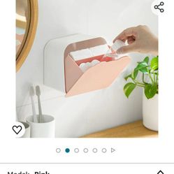 Mornite Wall Bathroom Organizer-pink