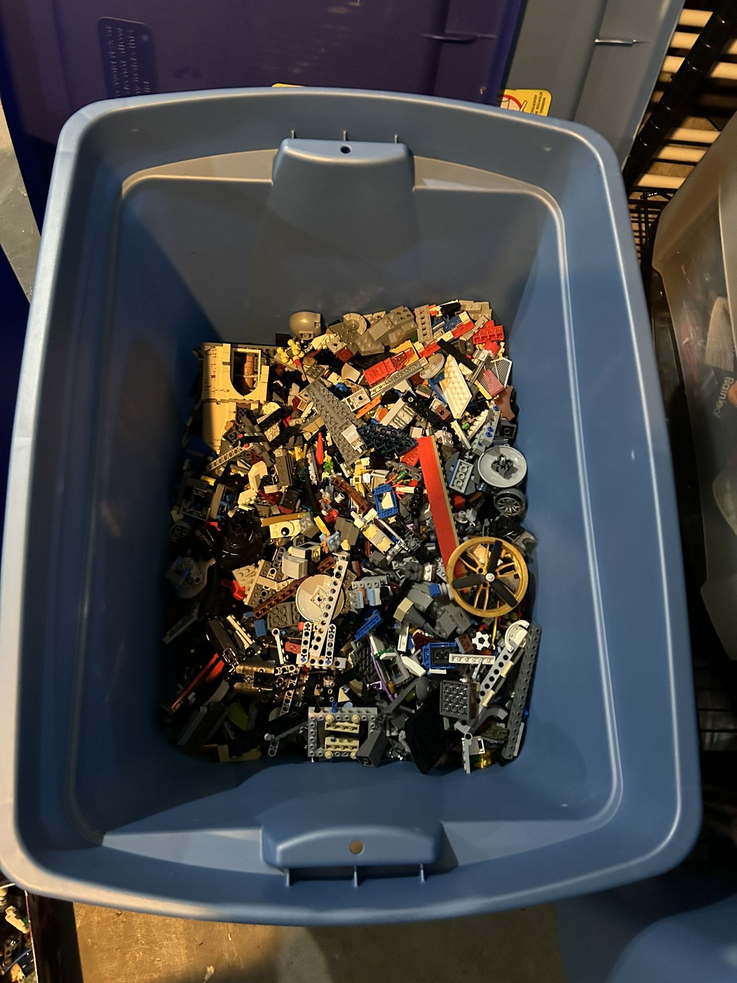 Tubs of Legos