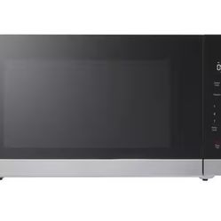 NeoChef 2.0 cu. ft. 1200-Watt Countertop Microwave in Stainless Steel with Smart Inverter