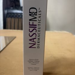 Nassif MD Dermaceuticals Dawn to Dusk Exfoliating AM PM Facial Cleanser 4 Fl Oz