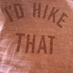“I’d Hike That” Women’s Size Small Tank from Keep Nature Wild