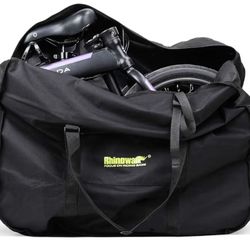 Rhinowalk Folding Bike Carry Bag 🚴‍♂️ Portable 20” Travel Storage - Set of 2