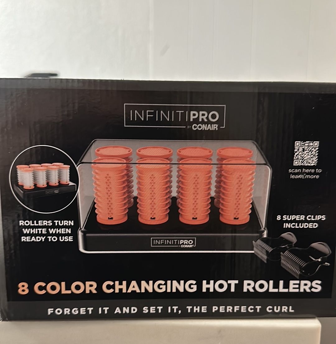 Infiniti PRO conair 8 Color Changing Rollers