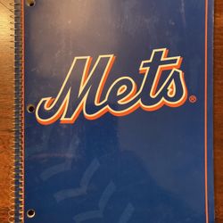 New York Mets Spiral Notebook (Collector’s Item)