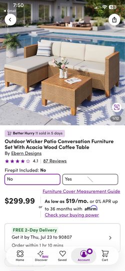 Patio set