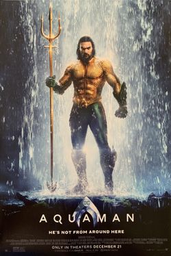 Mini-movie poster from the film Aquaman